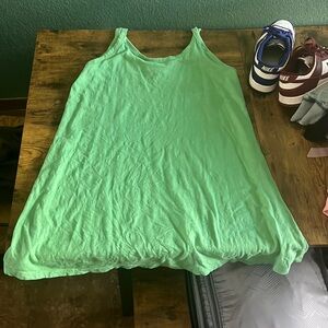 Light green dress